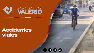 Accidentes viales  Noticias con Juan Carlos Valerio [upl. by Niac]