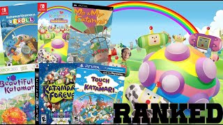 Ranking EVERY Katamari Game From WORST TO BEST Top 6 Including Both ReRolls [upl. by Lais328]