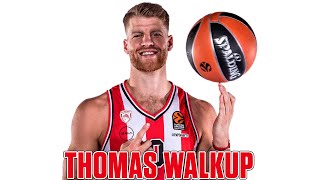 THOMAS WALKUP  Euroleague Highlights in Olympiacos 202324 [upl. by Zebadiah]