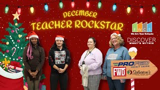 December 2024 ProFed Teacher Rock Star Kate Bendele Shawnee Middle School [upl. by Esilec]