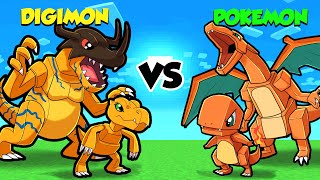 Pixelmon but Pokemon are DIGIMON Minecraft [upl. by Tabib235]