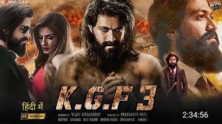 Kgf 3 Full Movie Hindi Dubbed 2023 Trailer  Yash  Rana Daggubati  Raveena T  South Indian Movie [upl. by Llorre313]