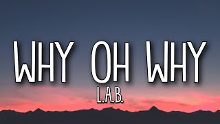 Lab  Why Oh Why Lyrics [upl. by Radie559]