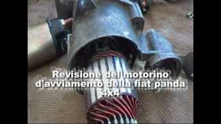 Revisione del motorino davviamento fiat Panda 4x4mp4 By MicheleExpertCropalati CS [upl. by Nol]