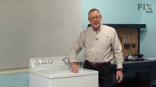 GE Washer Repair – How to replace the Fabric Softener Dispenser [upl. by Eerpud140]