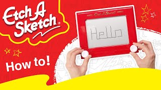 Etch A Sketch – Learn the basics [upl. by Aicnatsnoc]