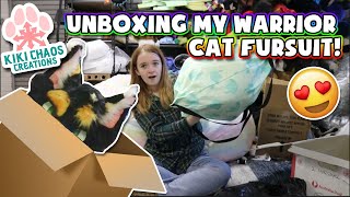 ❤️ Willowgaze fursuit unboxing  Trade with KikiChaosCreations ❤️ [upl. by Cramer]