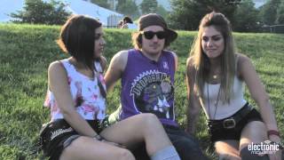 Krewella Interview at Spring Awakening Music Festival [upl. by Tenay548]