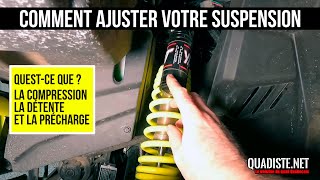 Comprendre et ajuster les amortisseurs de votre VTT CFORCE 1000 2021 [upl. by Ardied]