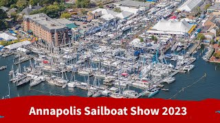 Annapolis Sailboat Show 2023 Searching for our future Catamaran What is on our wish list [upl. by Etac]