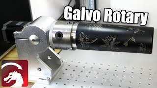 Galvo Laser Rotary Set Up [upl. by Sirod519]