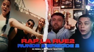 KC Rebell amp Der Yavuz reaction  🇵🇹 VS 🇩🇪 RUNDE 2  FOLGE 2  Rap La Rue 2 💯💫 [upl. by Caty]