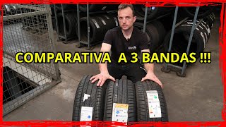 ✅COMPARATIVA de NEUMATICOS de la 20555R16  MICHELIN PRIMACY 4  PIRELLI P7C2 Y BRIDGESTONE T005 📊 [upl. by Abehsat]