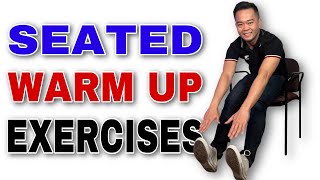 Seated Warmup Exercises and Injury Prevention for Seniors [upl. by Valera]