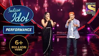 Arunita और Pawandeep की जोड़ी ने पेश किया Tere Sang Pyar Main पर PerformanceIndian Idol Season 12 [upl. by Einre]