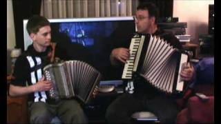 Marys Boy Child Boney M Version  Accordion duet [upl. by Etty]