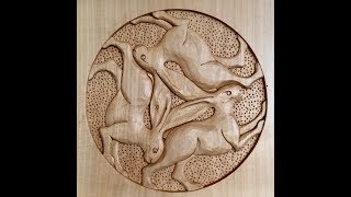 How to Carve the 3 Hares Relief [upl. by Abey]