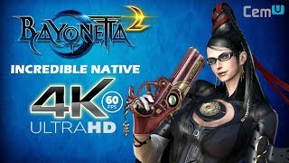 Bayonetta 2 Native 4K 60FPS Looks Incredible CEMU 1132d [upl. by Dunston]