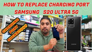 How to replace samsung s7 charging port easy way [upl. by Auqenehs]