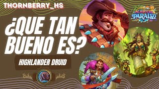 🍂 ¿Qué tan bueno será Druida con tanto mazo agresivo 🍃 Hearthstone [upl. by Lekim148]