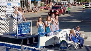 2023 Marshall County Blueberry Festival Labor Day Parade from MichiganGarro Street 🫐 Uncut [upl. by Aitahs966]