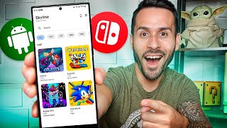 Cómo JUGAR Nintendo Switch en Android  Skyline MEJOR EMULADOR de Switch [upl. by Evol]