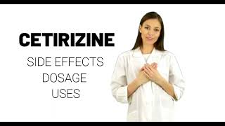 CETIRIZINE cetirizine hydrochloride cetirizine hcl [upl. by Notlad]