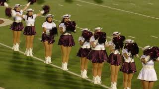 Ennis High School Lionettes and EHS Band Waxahachie Game 2018 [upl. by Elok]