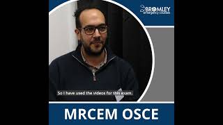 MRCEM OSCE Testimonial Omar [upl. by Adnahcal]