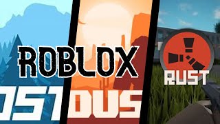 The ENTIRE History of Roblox Rust [upl. by Nanfa835]