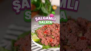 Şalgam Sulu Bulgur Salatası Tarifi  10 Dakikada Renkli ve Lezzetli Salata [upl. by Aicssej544]