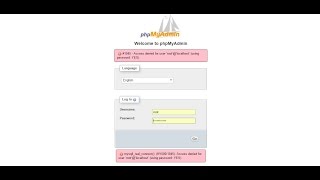 How to solve mysqlconnect Access denied for user rootlocalhost using password YES [upl. by Enelie]