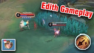 Edith stream Gameplay Mobile Legends [upl. by Acinad817]