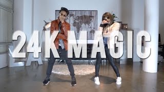 quot24K MAGICquot  Bruno Mars Dance ft Kenneth amp Bailey  MattSteffanina [upl. by Laresa]