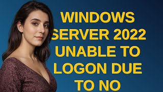 Windows Server 2022 unable to logon due to no Remote Desktop License Servers available [upl. by Yrocaj482]