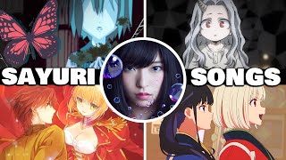 Every Sayuri Anime Songs 💘 Todas las Canciones Anime de Sayuri ⭐ [upl. by Burnight25]