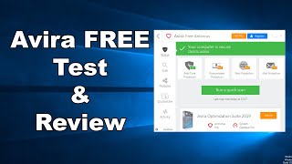 Avira FREE Antivirus Test amp Review 2019  Antivirus Security Review [upl. by Corette216]