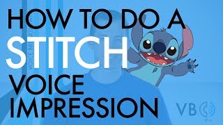 “How To Do A Stitch Voice Impression”  Voice Breakdown Ep 6 [upl. by Enilehcim662]