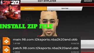 How to install NBA 2K20 zip file Step By Step [upl. by Maidel353]