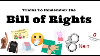 Tricks To Remember the Bill of Rights [upl. by Linea]