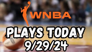 WNBA Picks and Predictions Today 92924 [upl. by Tove]