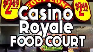 Casino Royale Las Vegas Food Court  Full Tour [upl. by Ynaoj]