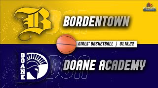 Girls Basketball Doane Academy vs Bordentown [upl. by Nimad130]