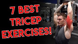 7 Tricep Exercises for Bigger Arms DONT SKIP THESE  V SHRED [upl. by Assyla448]