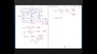 Review of Circuit Fundamentals using Node Voltage Answers [upl. by Elleira]