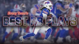 Every Teams BEST PLAY by a running back of the 2024 NFL Season [upl. by Retlaw115]