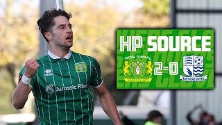 HP Source  Yeovil Town 20 Southend United [upl. by Mazonson833]