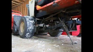 Simplicity snow blower install [upl. by Ainotna]