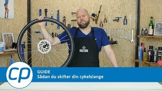 Sådan skifter du en slange på din cykel Nemt og praktisk [upl. by Cinderella]