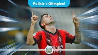 Christian Pulisics Stunning Olimpico Goal Propels AC Milan to Victory in Champions League [upl. by Cj433]